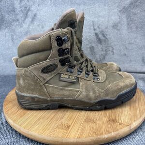 Vasque Alpha GTX Boots Mens Size 7.5 Brown Suede Hiking Lace Up Outdoor Hunting